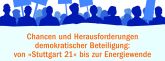 Energiewende als Beispiel fr Form der direkten Teilhabe