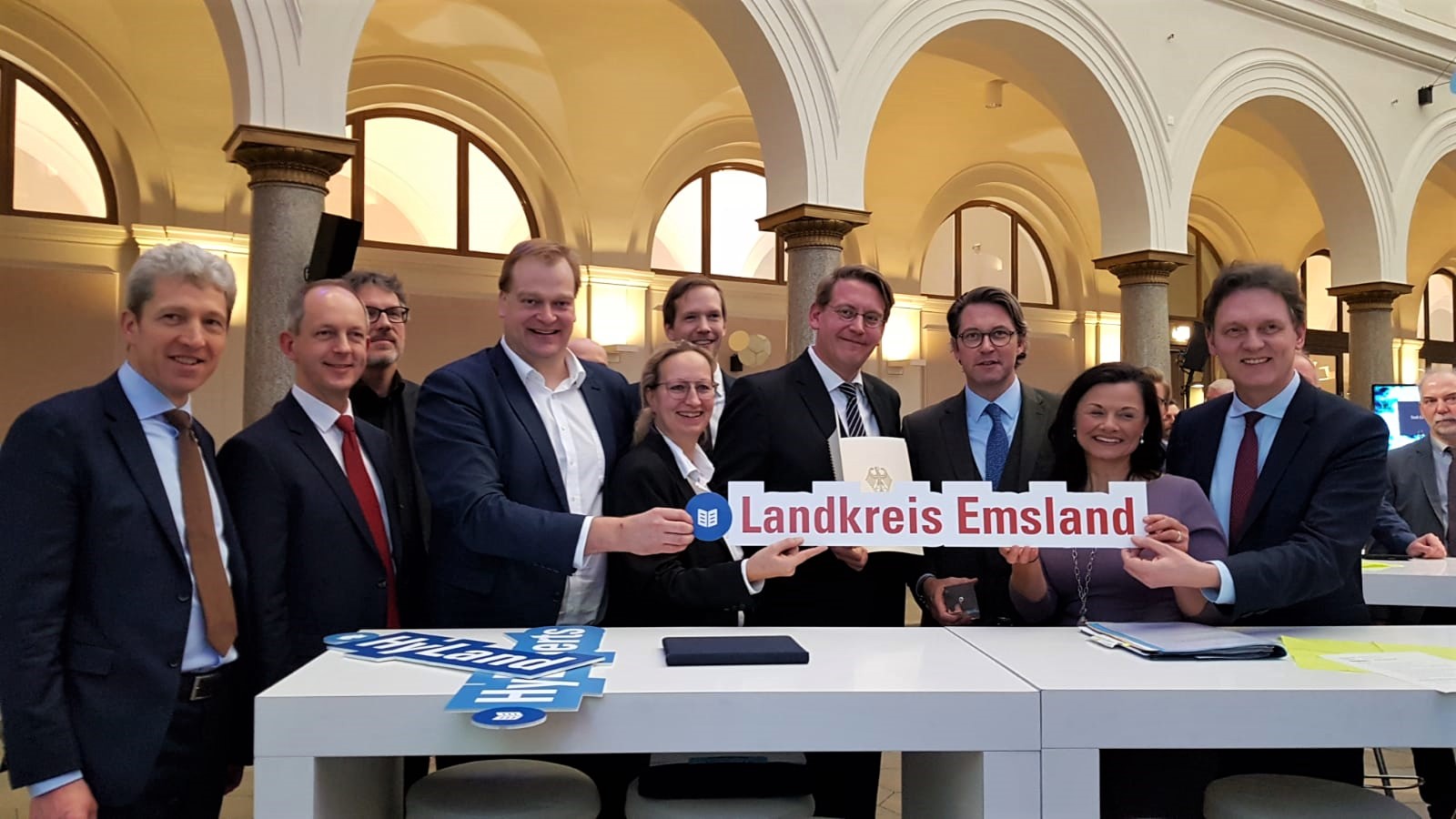  Landkreis Emsland wird „HyLand“. Eine von insgesamt 16 Wasserstoffregionen in Deutschland mit einer Bundesförderung von 300.000 Euro.