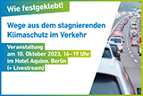 Wie festgeklebt: Wege aus dem stagnierenden Klimaschutz im Verkehr